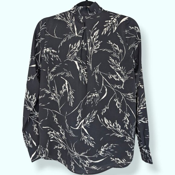 H&M Dark Necktie Blouse - Picture 7 of 9